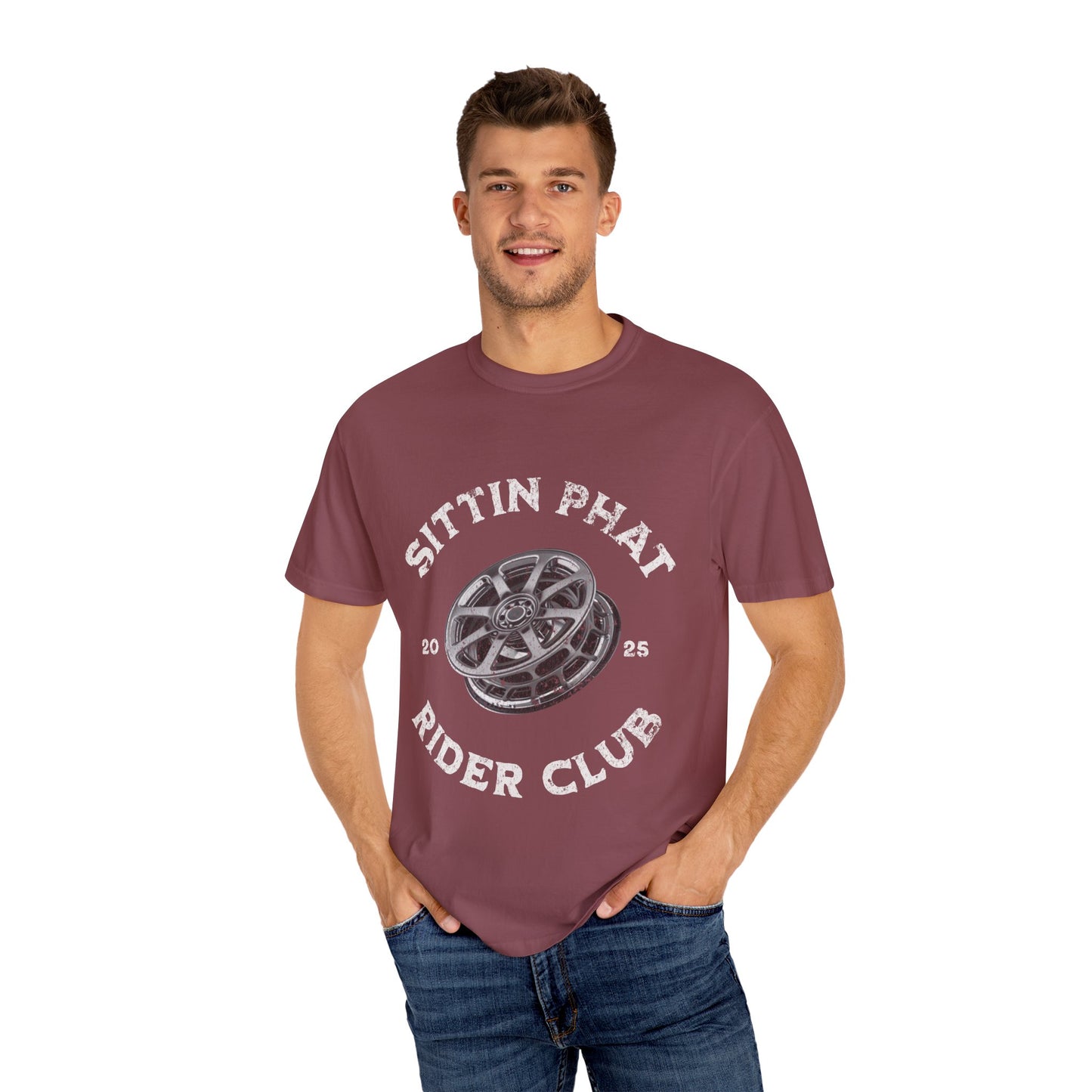 Vintage Wheel Sittin' Phat Rider Club T-Shirt