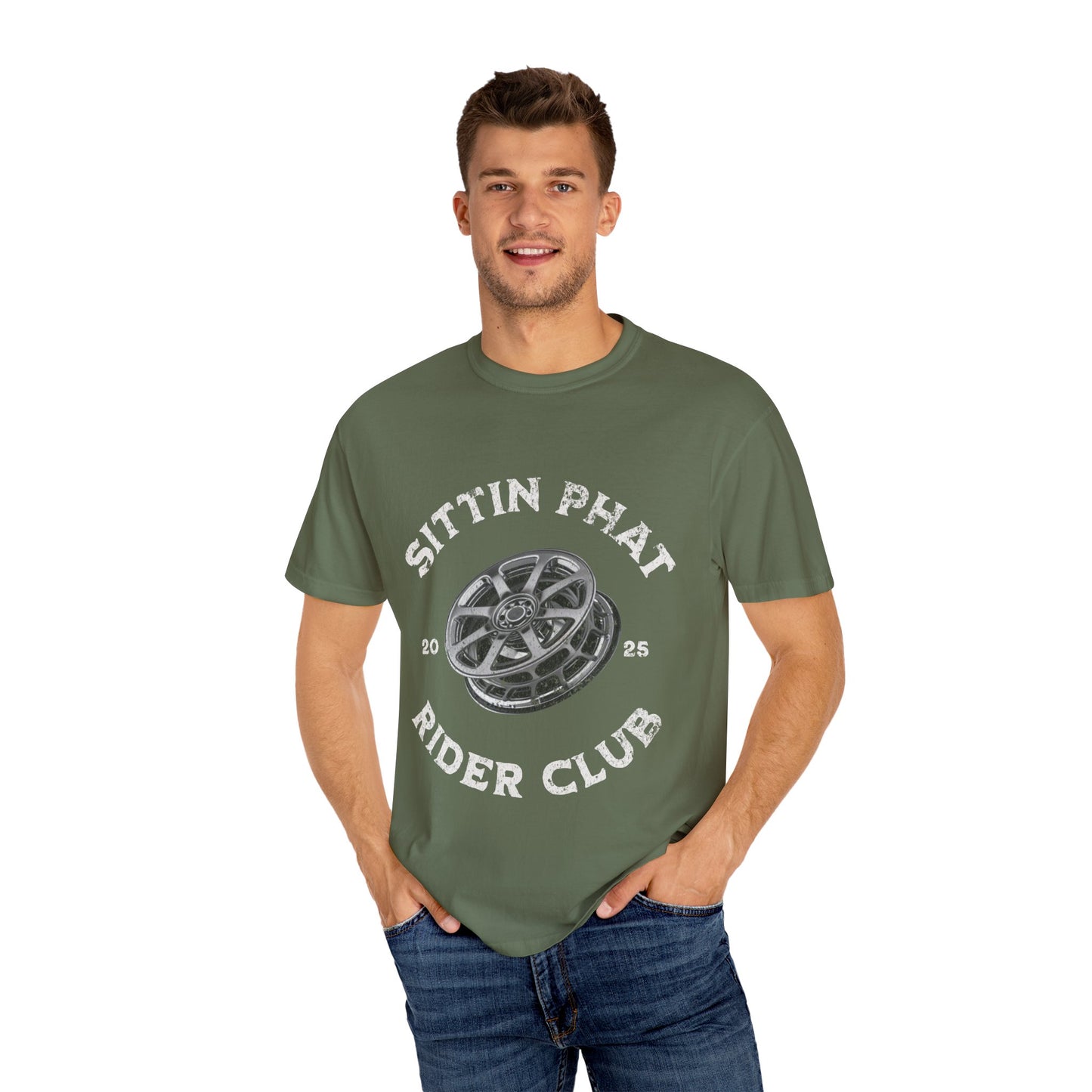 Vintage Wheel Sittin' Phat Rider Club T-Shirt