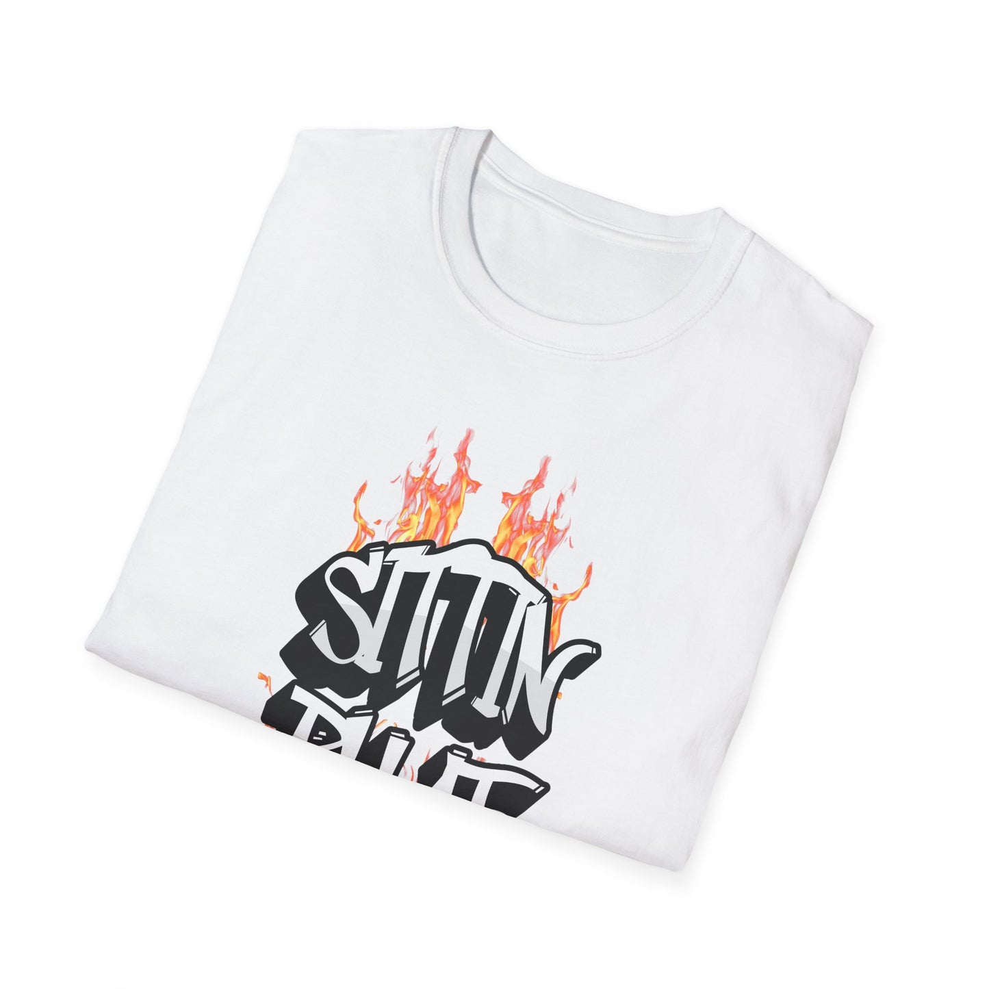Flames Graphic Unisex T-Shirt - Down South Vibe