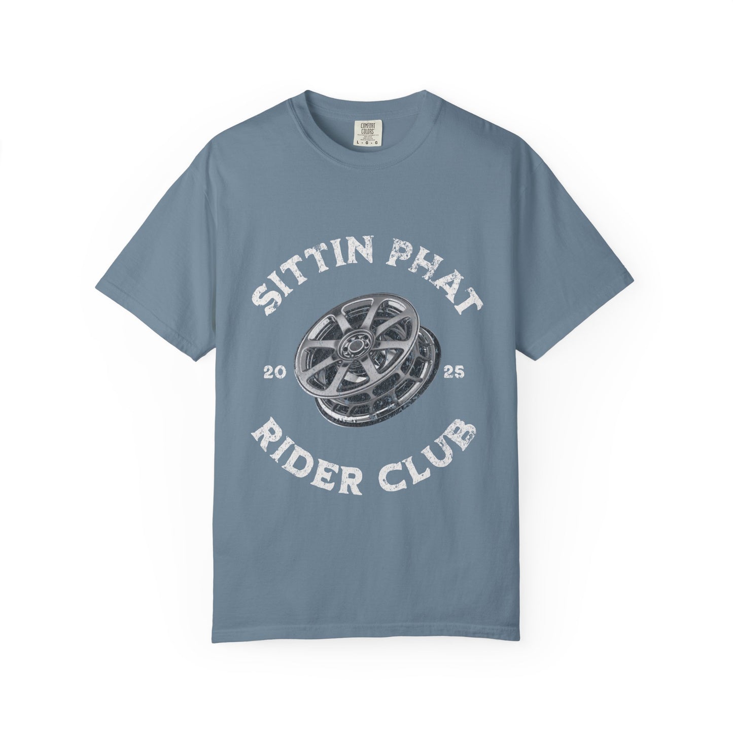Vintage Wheel Sittin' Phat Rider Club T-Shirt