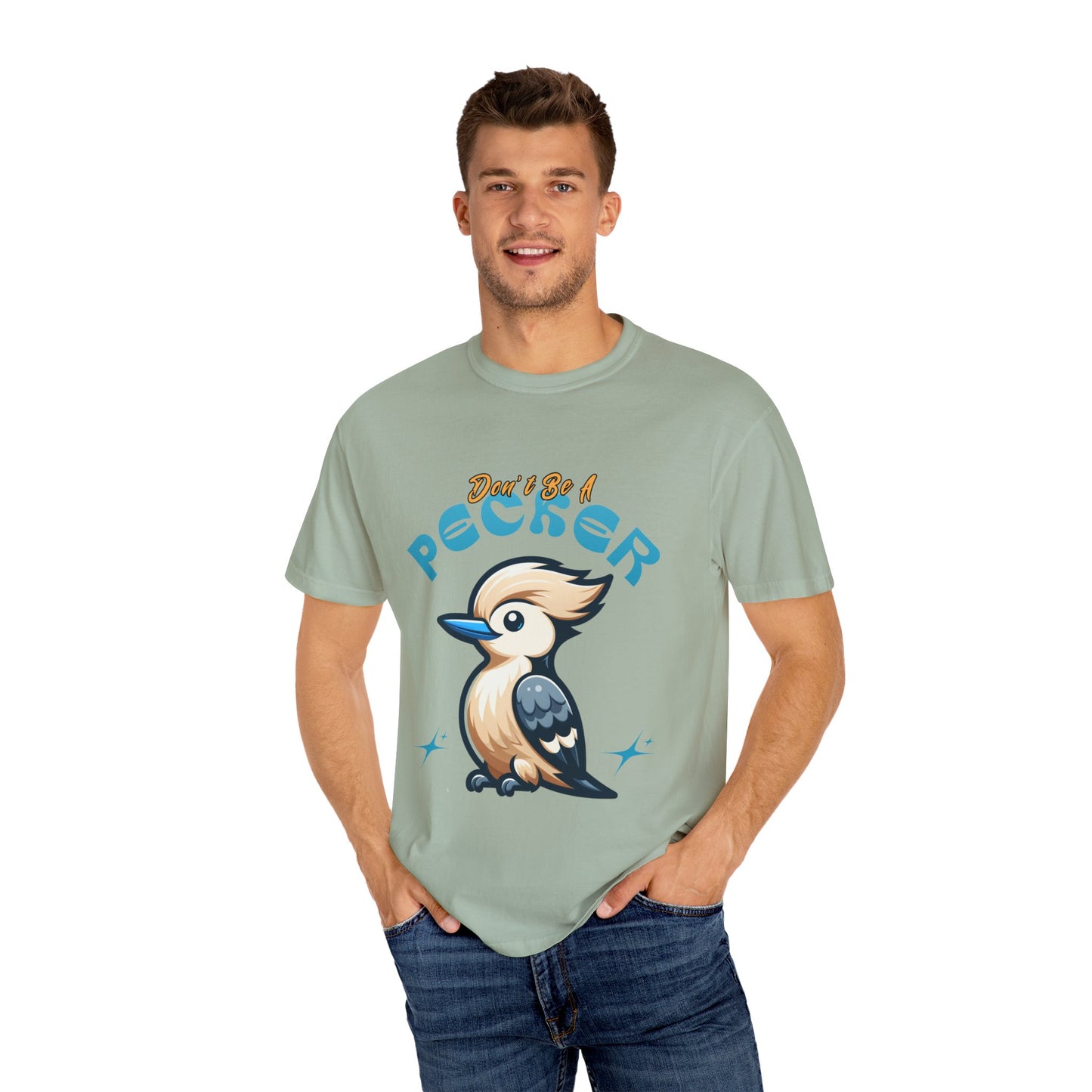 Funny Woodpecker Unisex T-shirt - Don't be a pecker