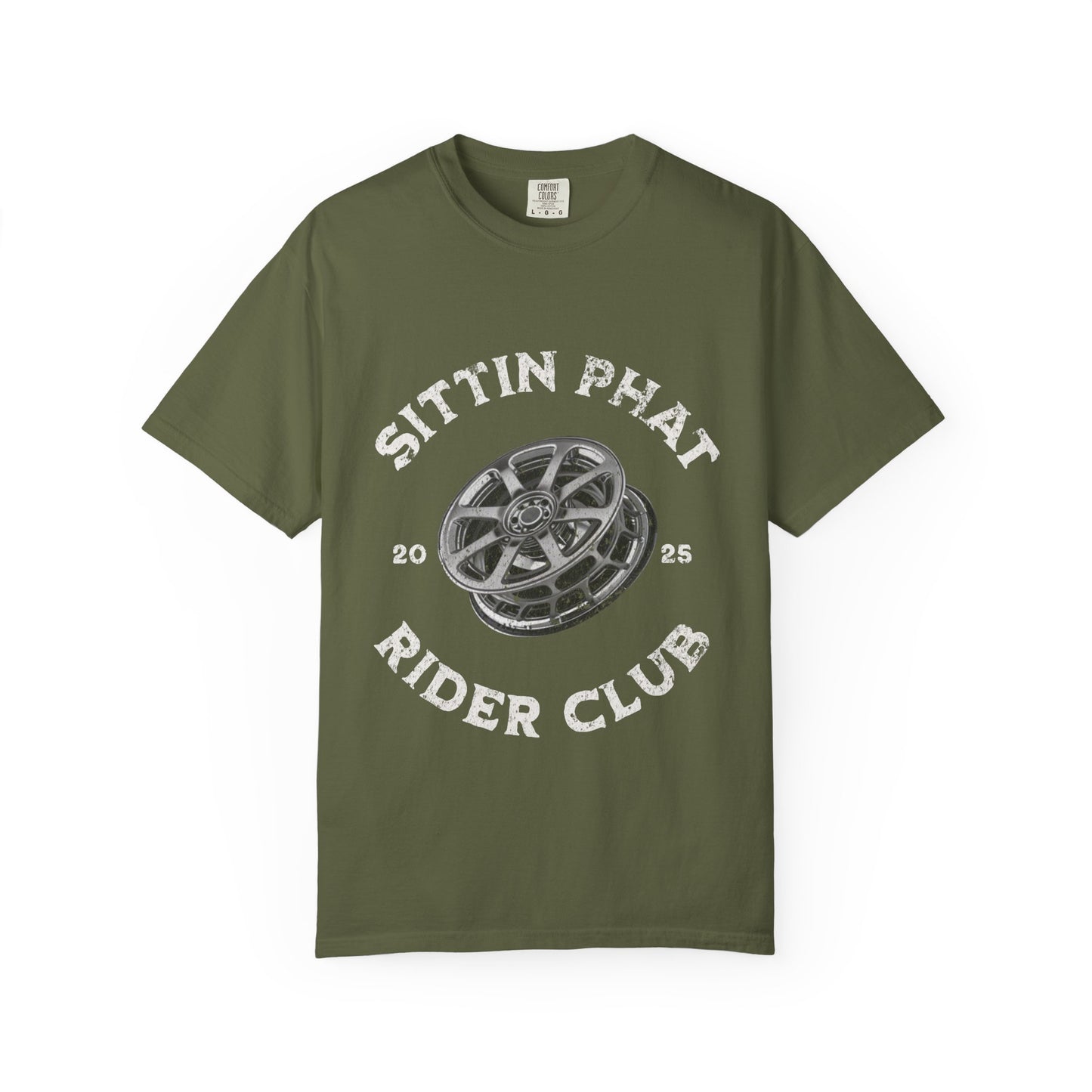 Vintage Wheel Sittin' Phat Rider Club T-Shirt