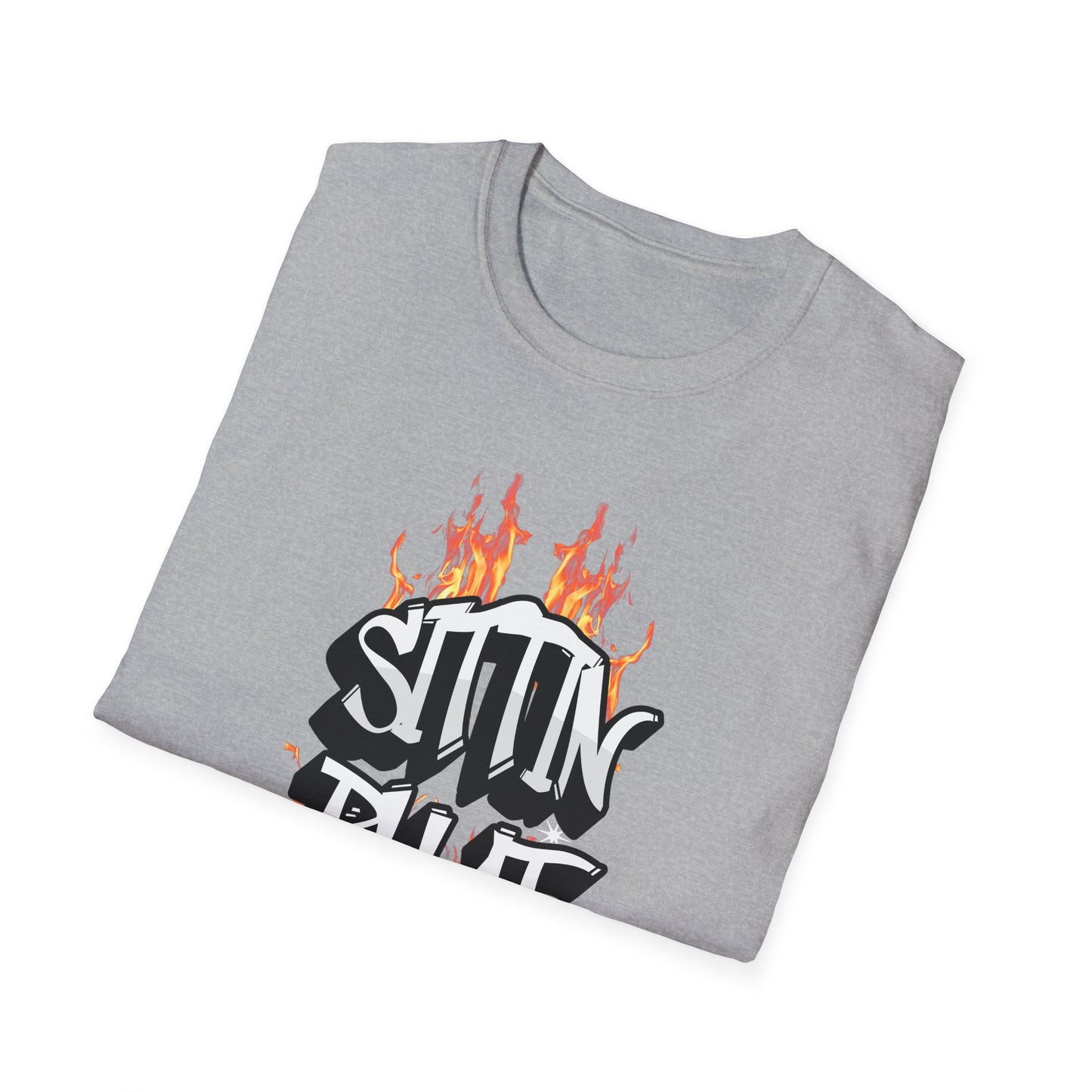 Flames Graphic Unisex T-Shirt - Down South Vibe