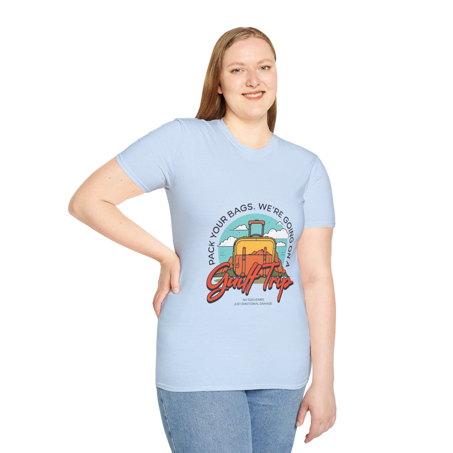 Gulf Trip Unisex Softstyle T-Shirt - Travel Vibes Tee