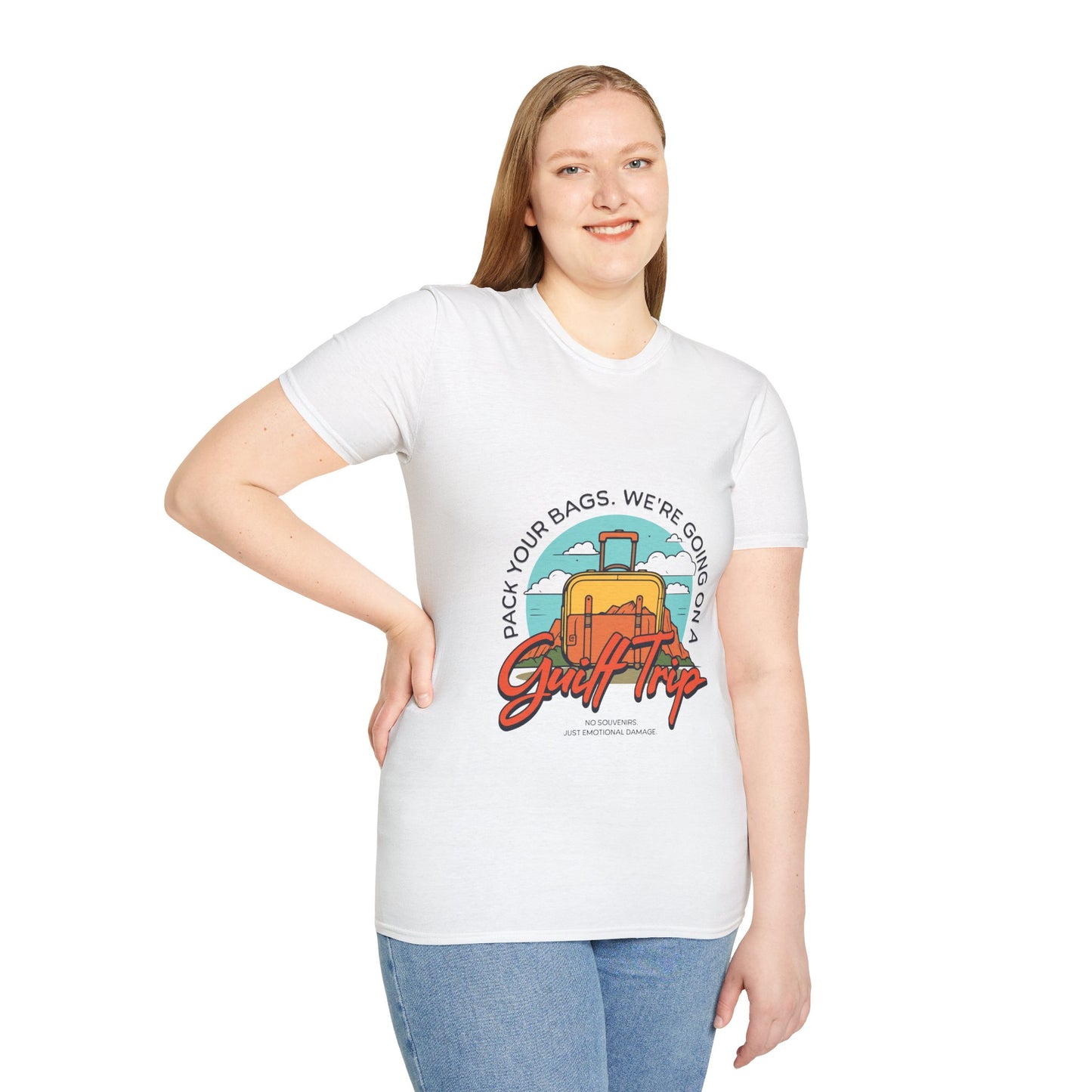 Gulf Trip Unisex Softstyle T-Shirt - Travel Vibes Tee