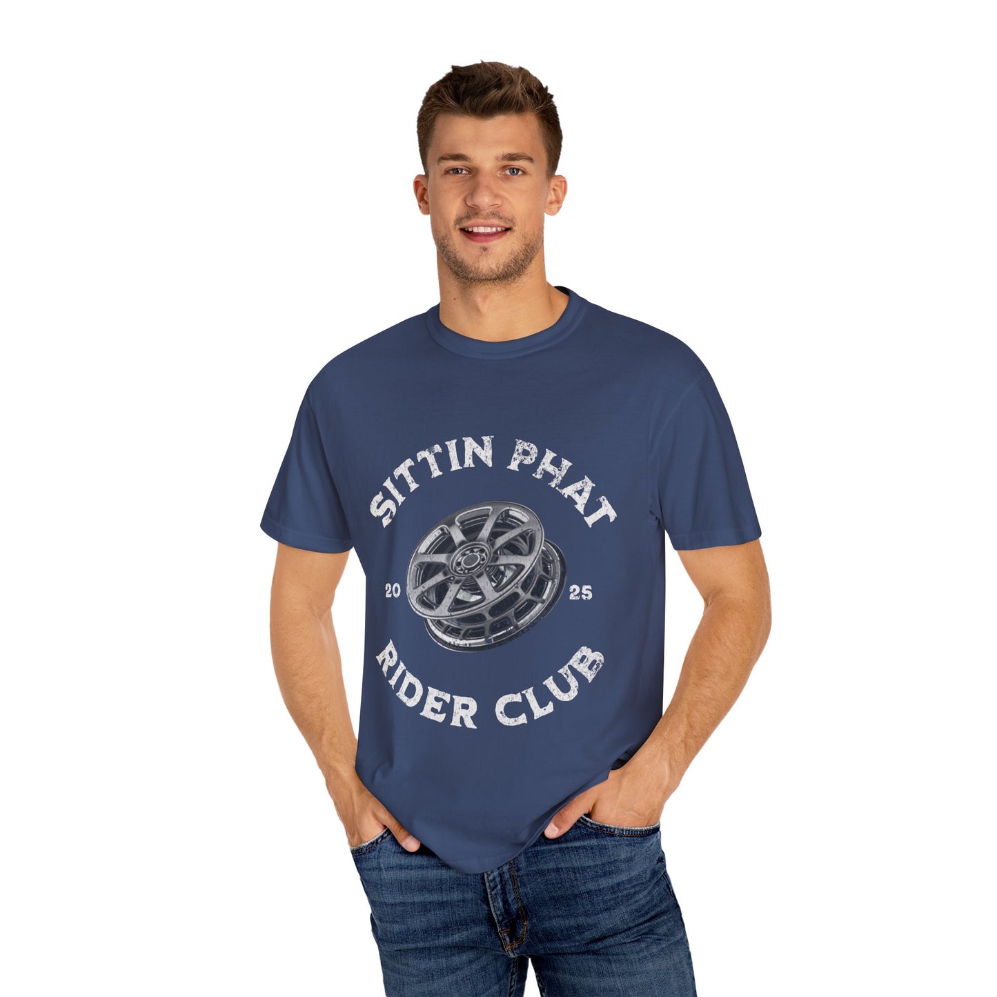 Vintage Wheel Sittin' Phat Rider Club T-Shirt