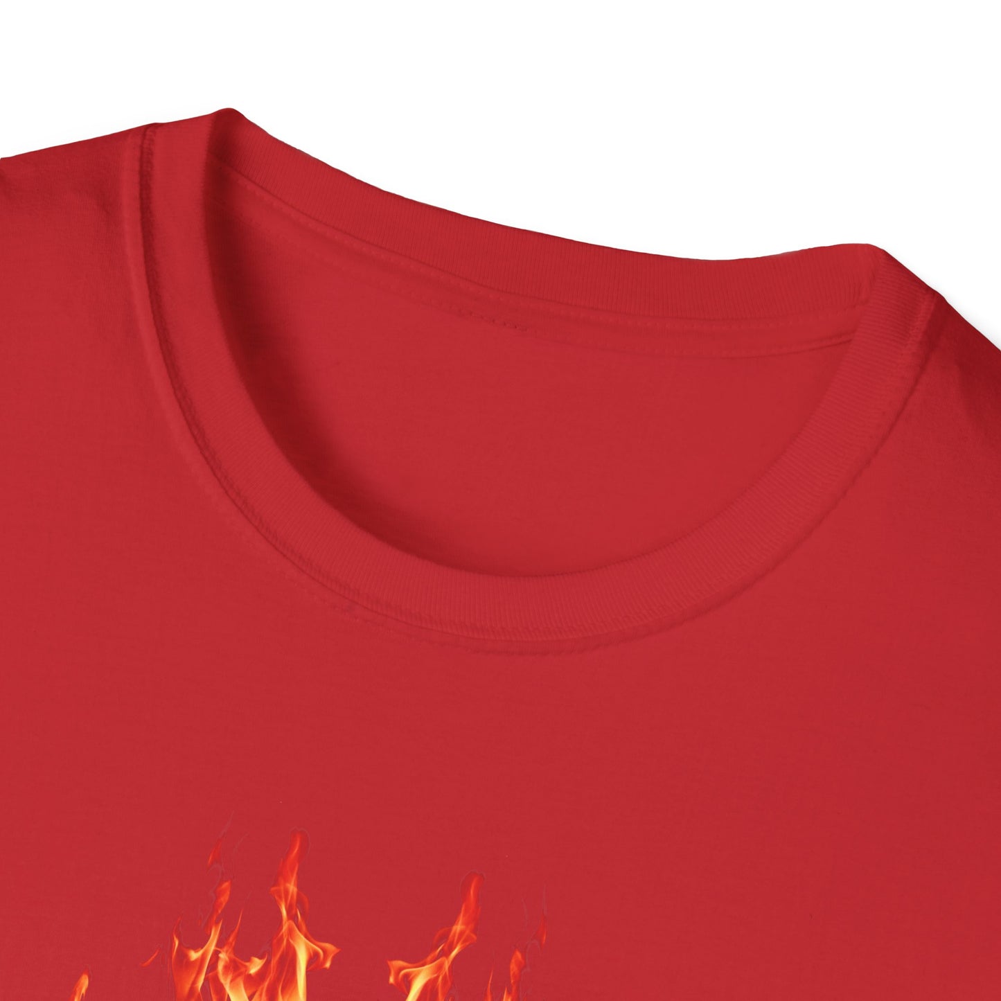 Flames Graphic Unisex T-Shirt - Down South Vibe