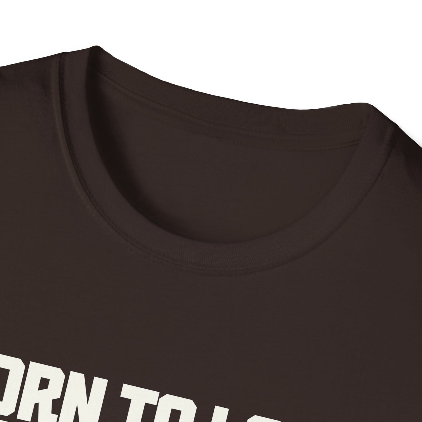 Funny Unisex T-Shirt - "Forced to Work" Design