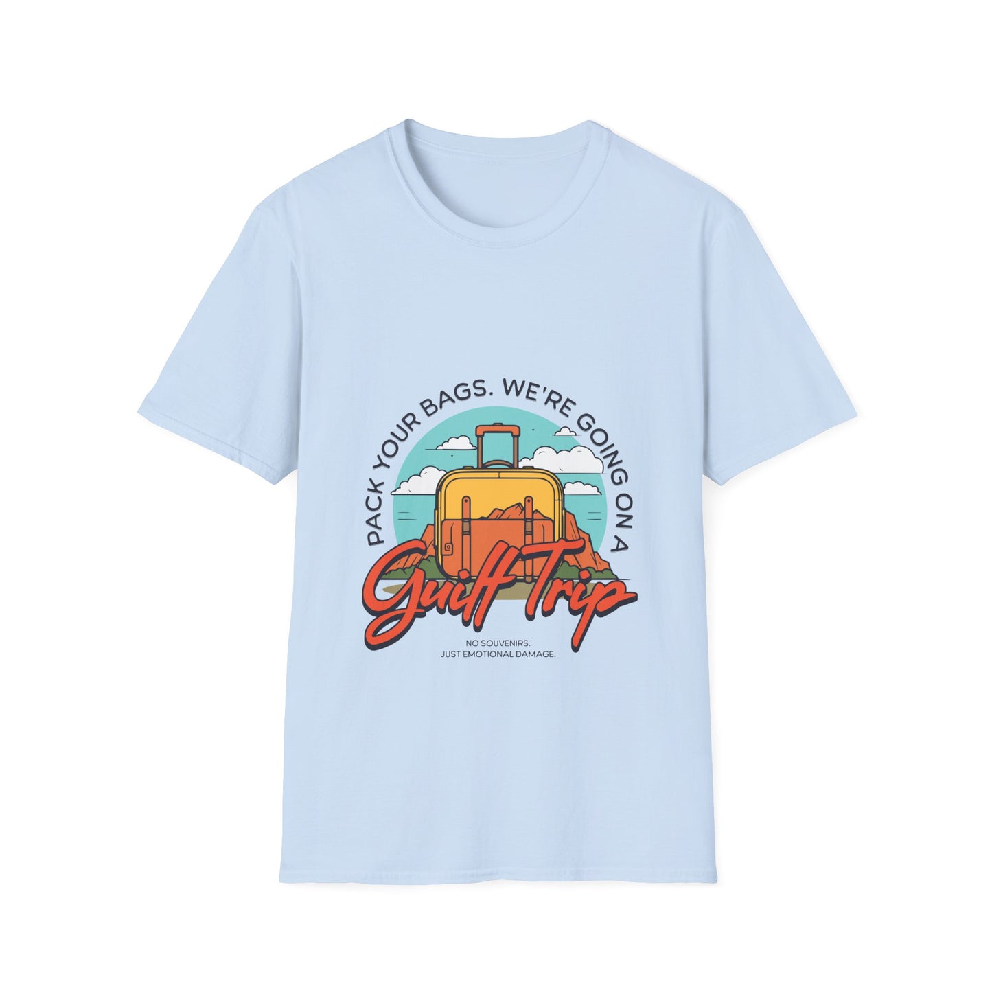 Gulf Trip Unisex Softstyle T-Shirt - Travel Vibes Tee