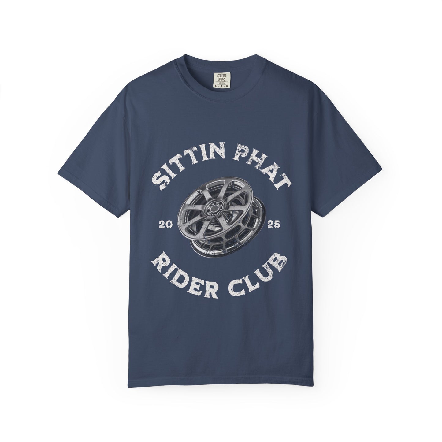 Vintage Wheel Sittin' Phat Rider Club T-Shirt