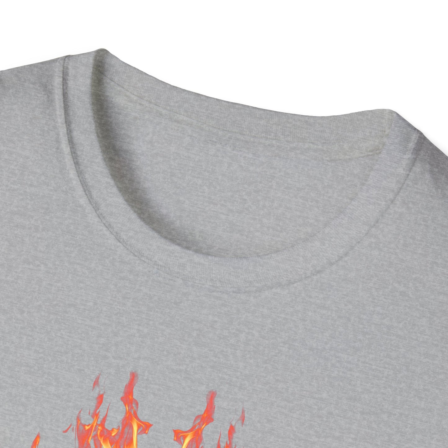 Flames Graphic Unisex T-Shirt - Down South Vibe