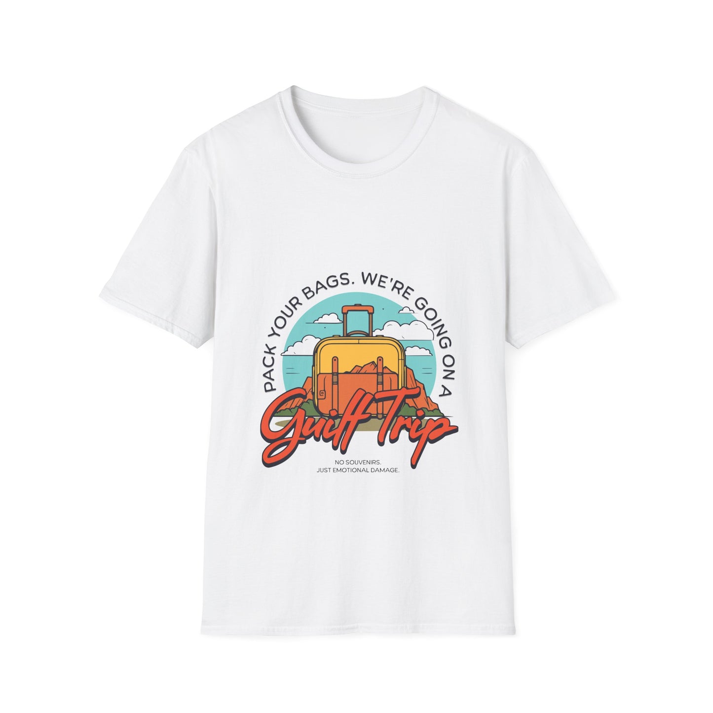 Gulf Trip Unisex Softstyle T-Shirt - Travel Vibes Tee