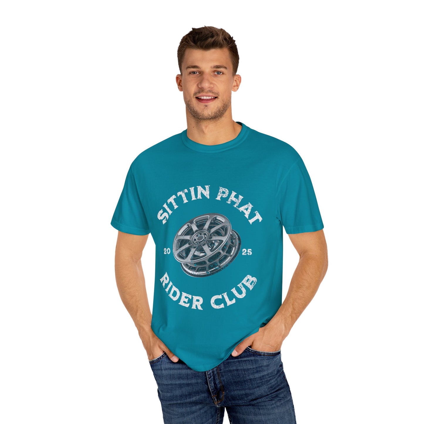 Vintage Wheel Sittin' Phat Rider Club T-Shirt