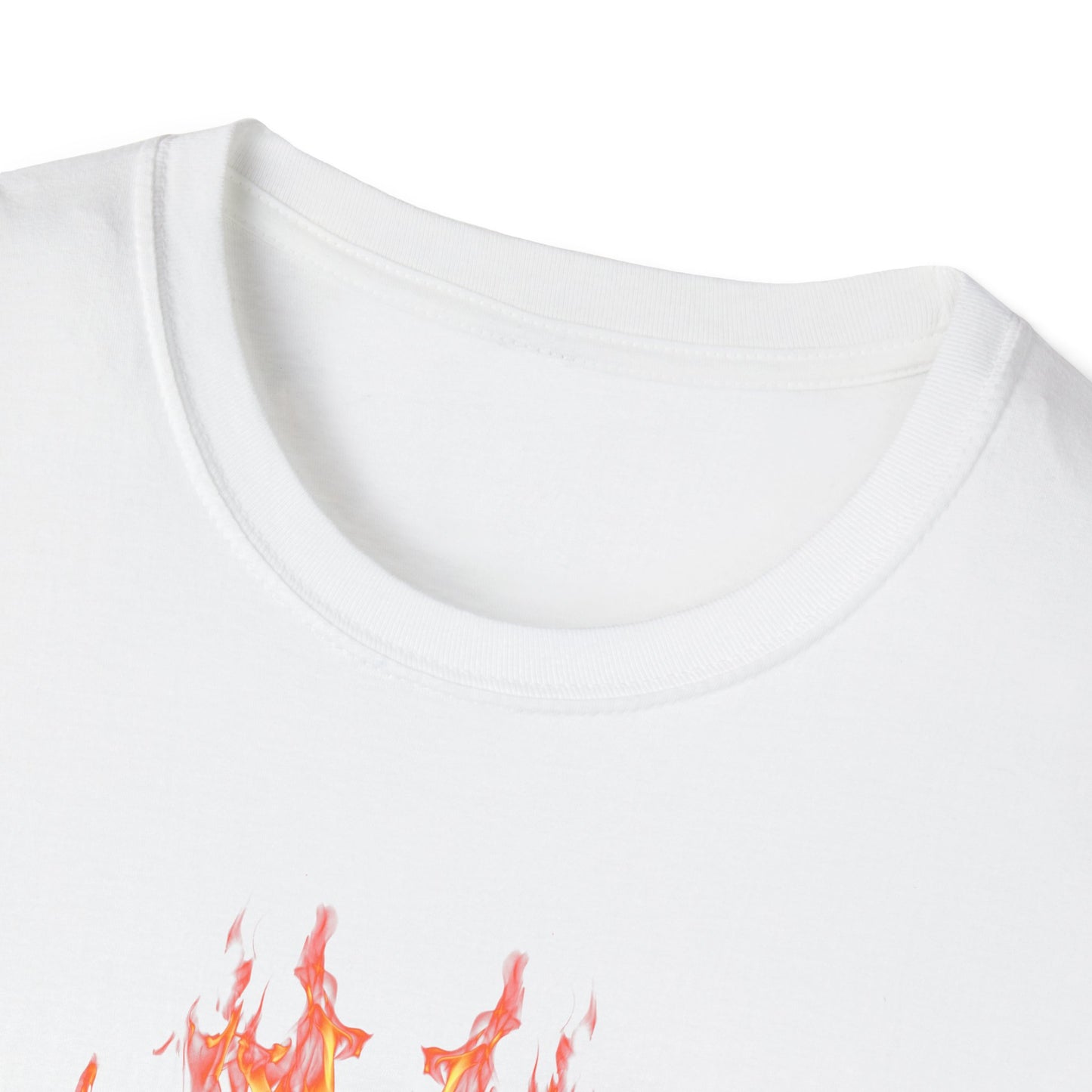 Flames Graphic Unisex T-Shirt - Down South Vibe