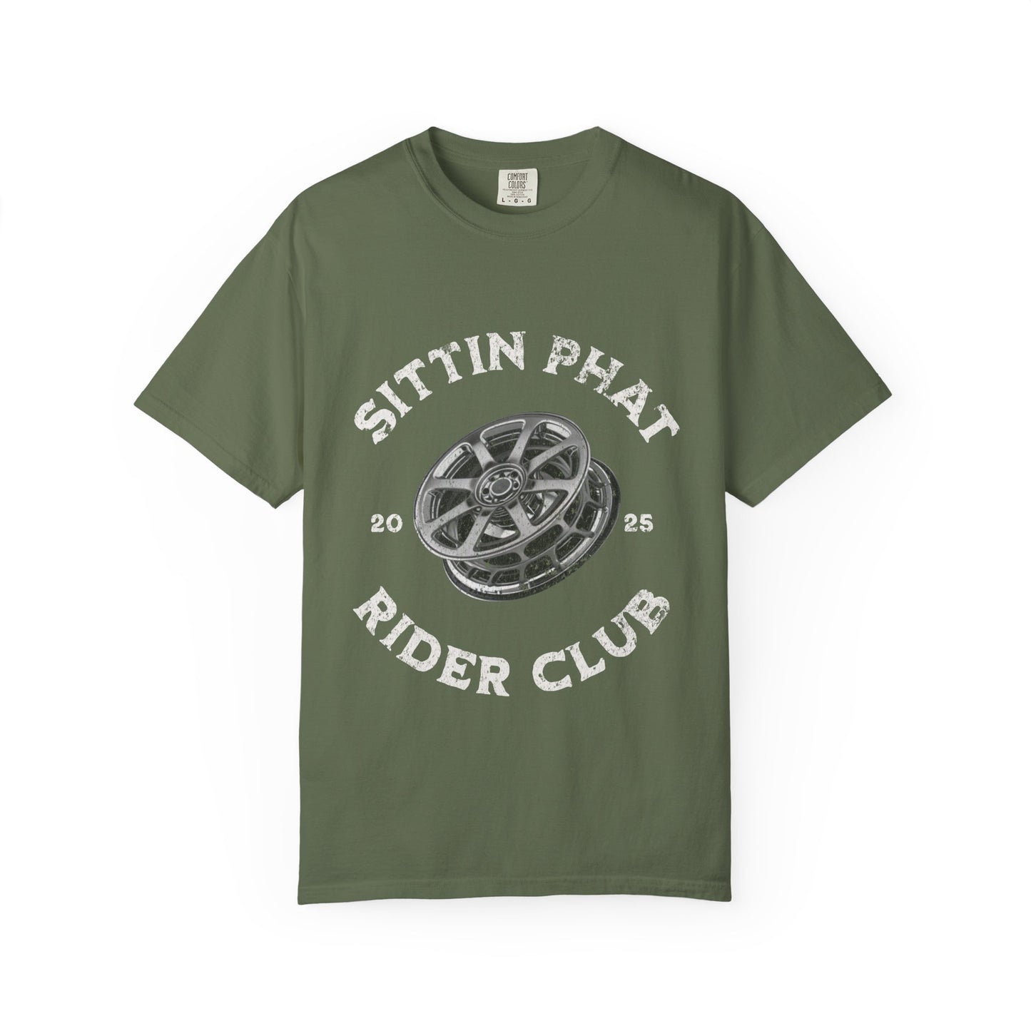 Vintage Wheel Sittin' Phat Rider Club T-Shirt