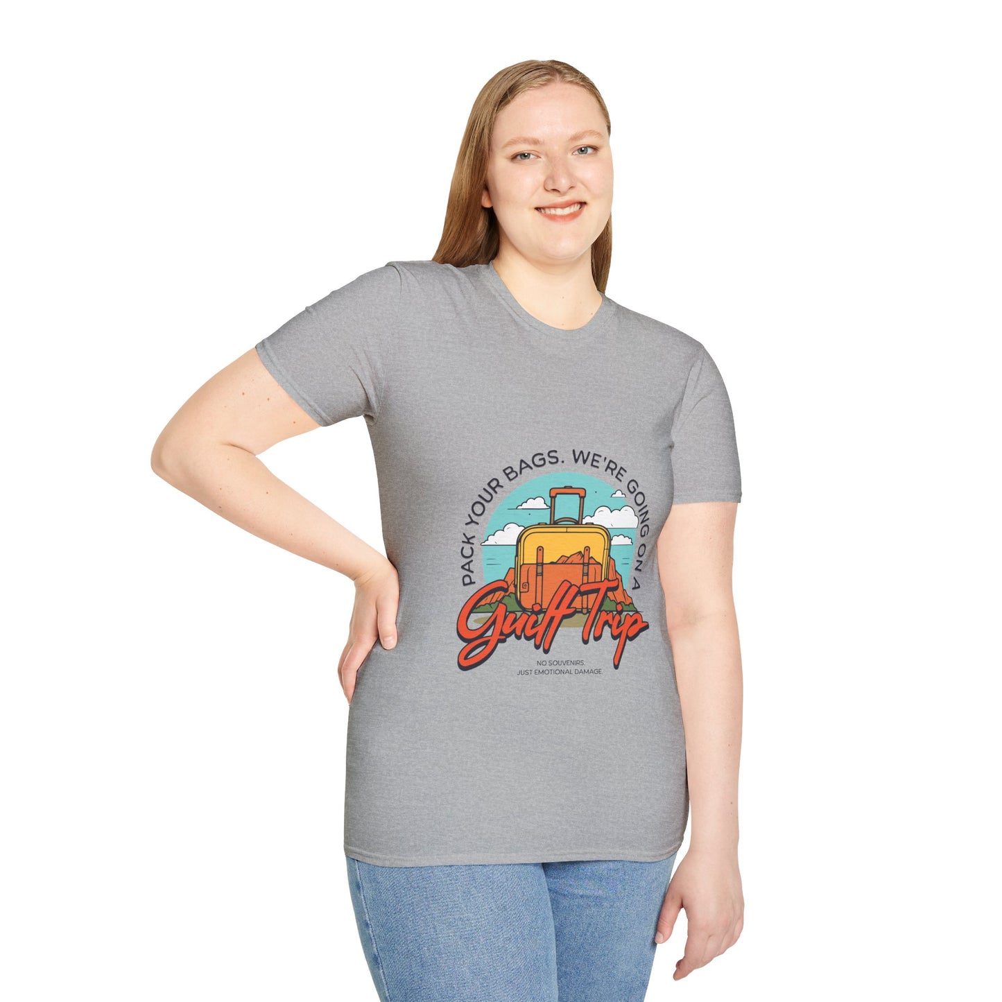 Gulf Trip Unisex Softstyle T-Shirt - Travel Vibes Tee