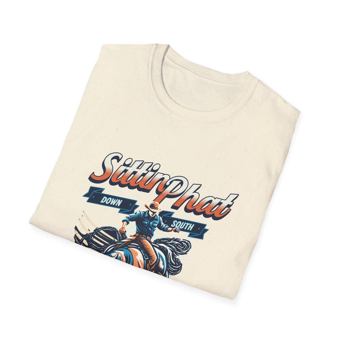 Rodeo Bull Rider T-Shirt - Sittin Phat Down South