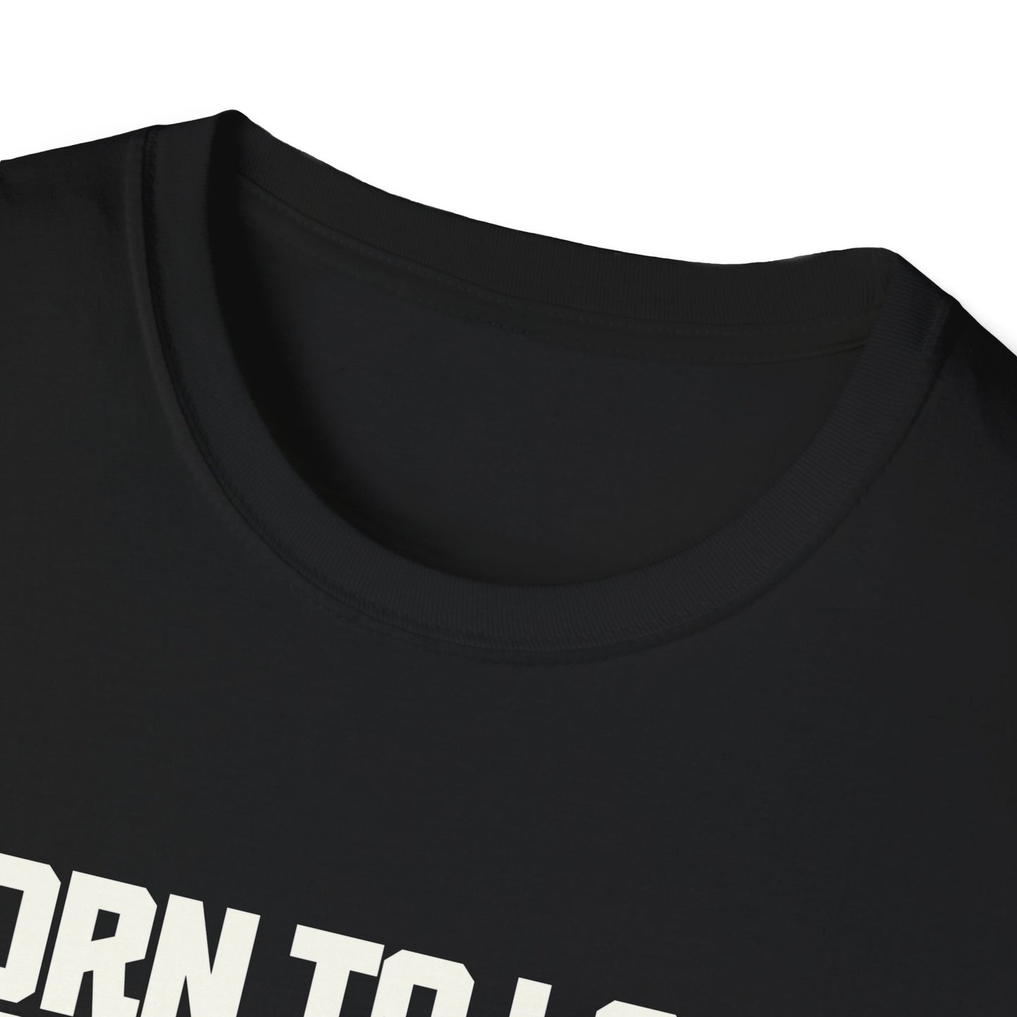 Funny Unisex T-Shirt - "Forced to Work" Design