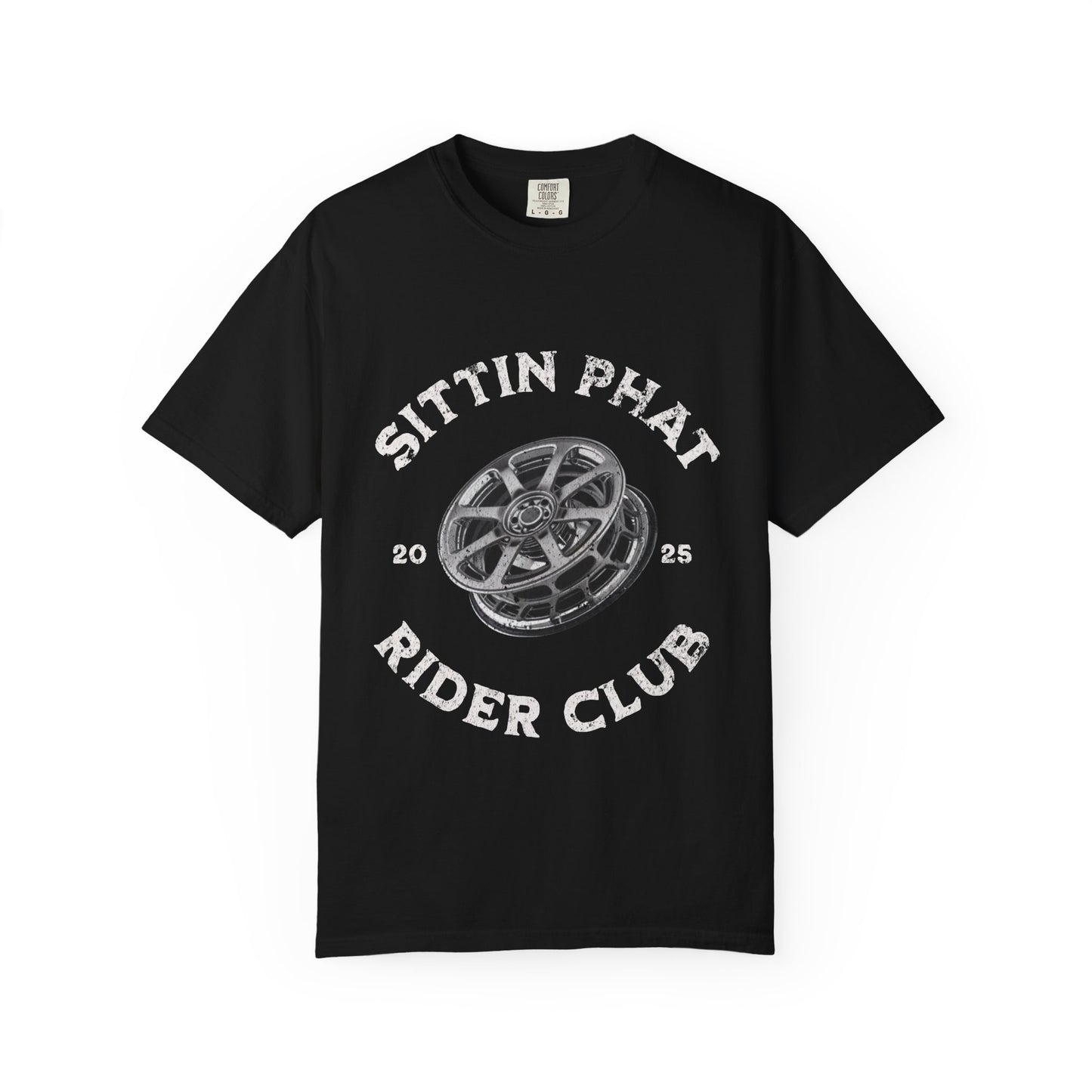 Vintage Wheel Sittin' Phat Rider Club T-Shirt