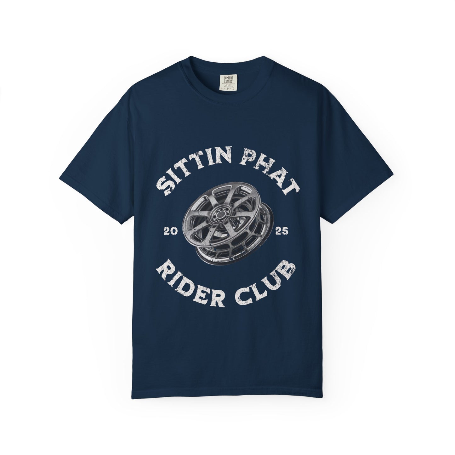 Vintage Wheel Sittin' Phat Rider Club T-Shirt